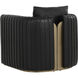 Alix Cantina Black Lounge Chair